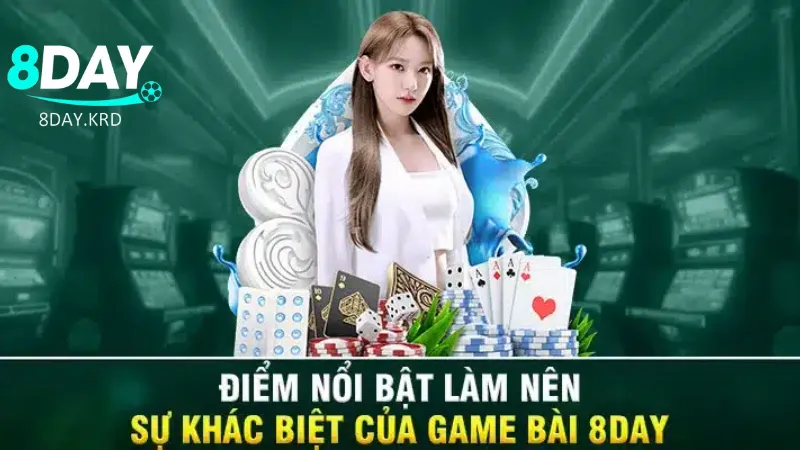 Những hình thức tham gia chơi game bài tại 8Day phổ biến 